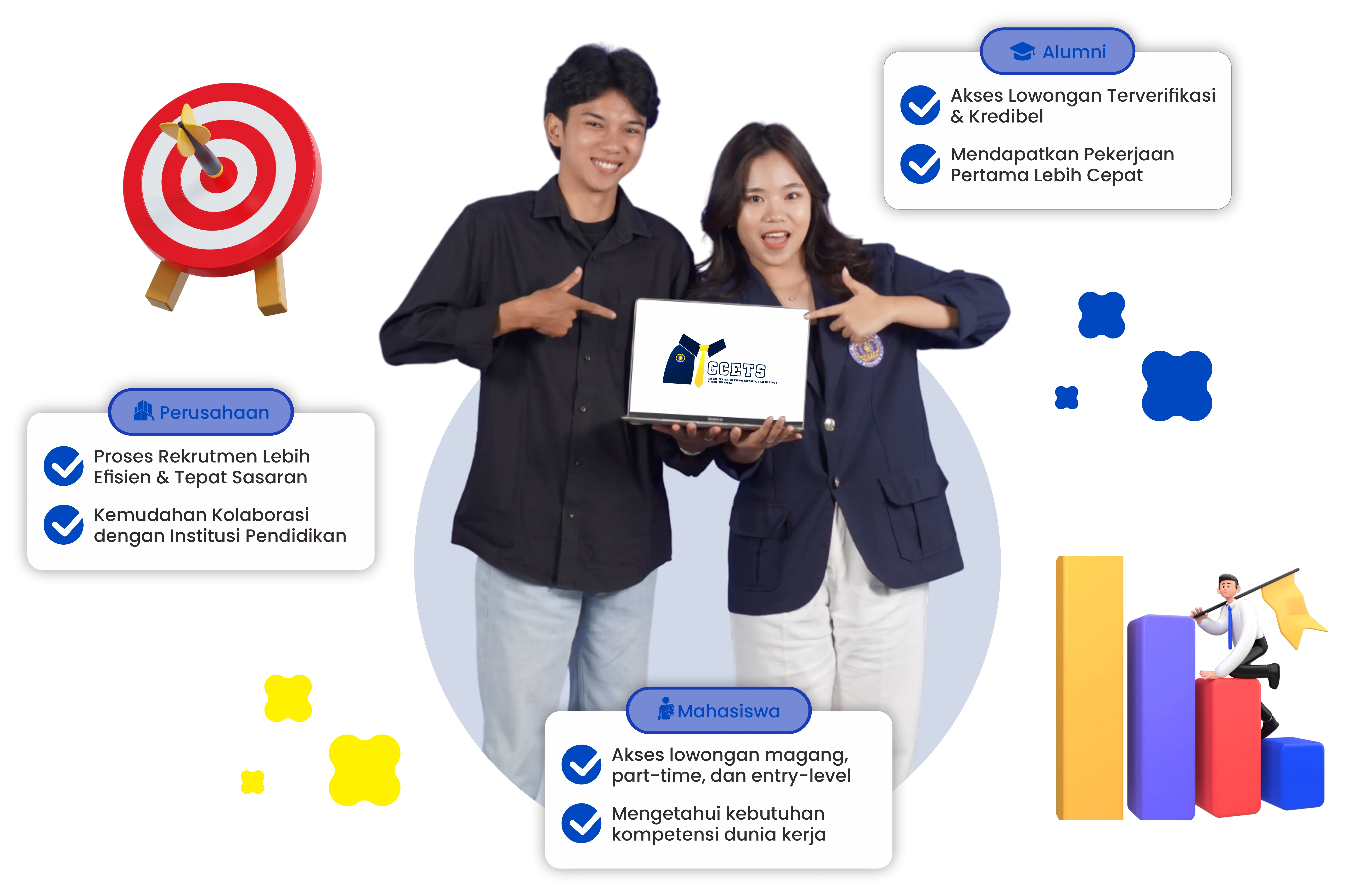 Career Center Illustration